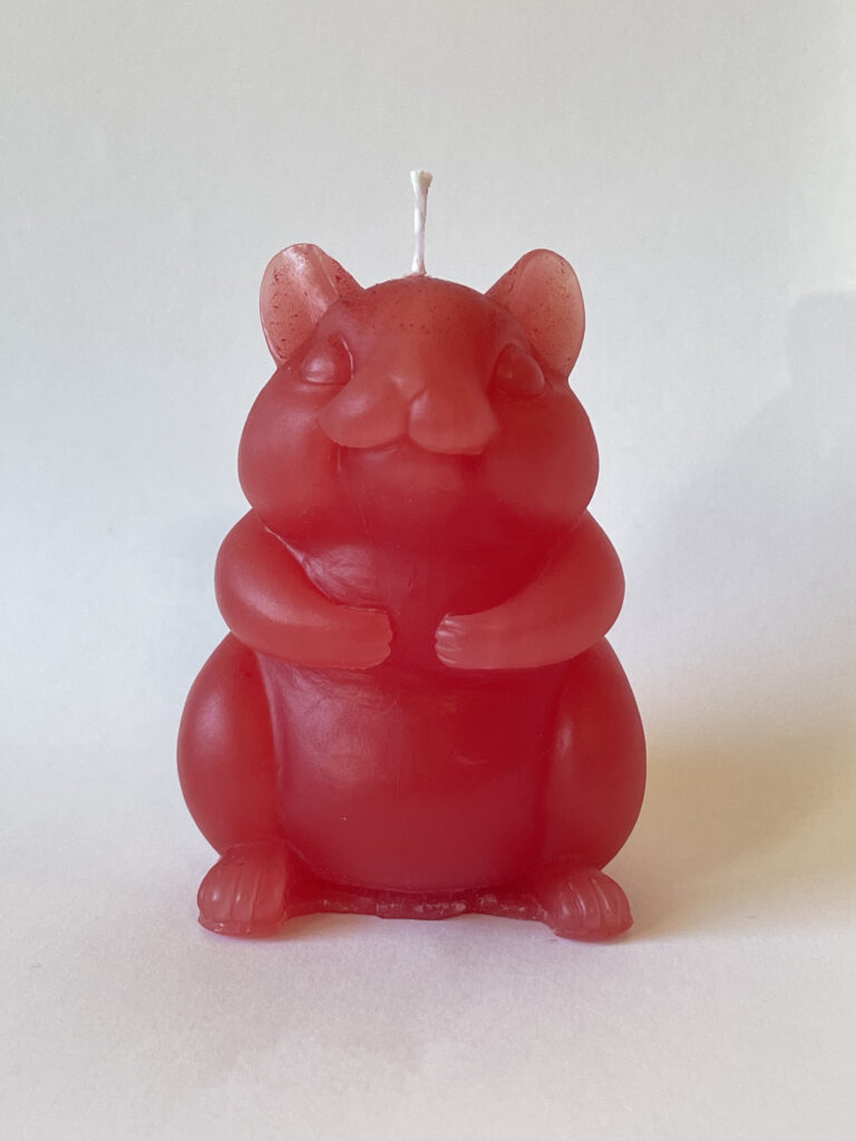 Kerze Hamster