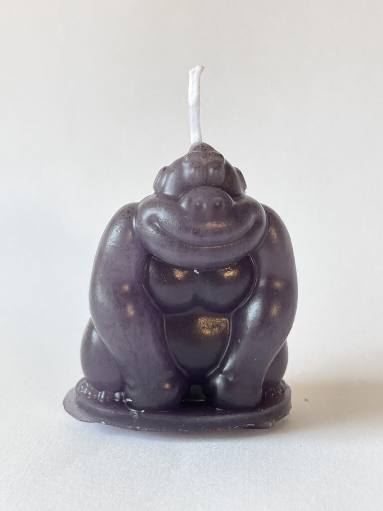 Kerze Gorilla